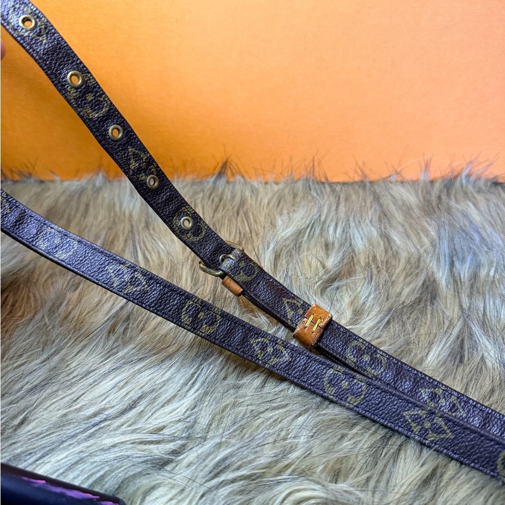 Louis Vuitton Brown Vintage Monogram strap - Picture 7 of 10